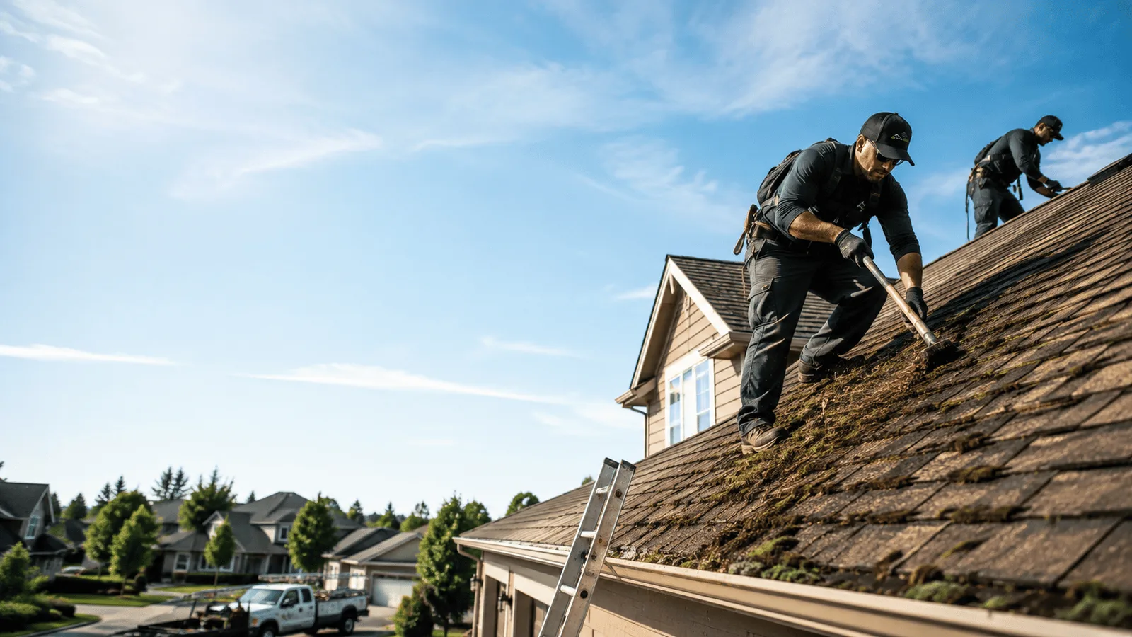 Roof Moss Removal in Severance, CO near me